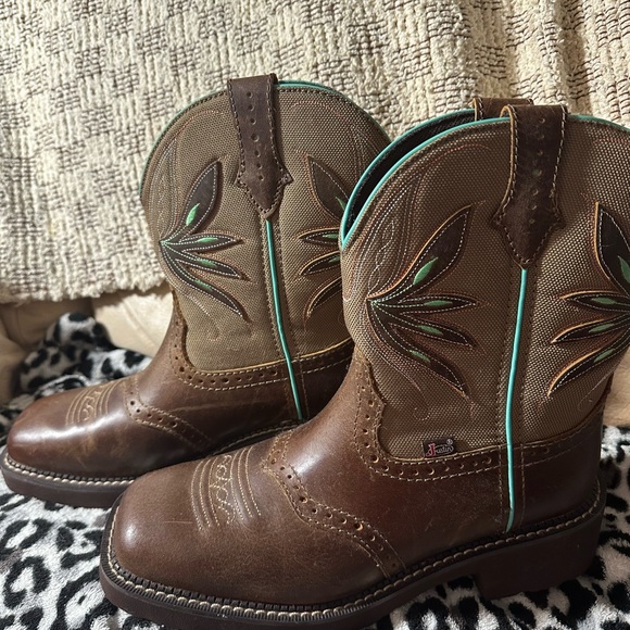 Justin Boots - Size 9 - never worn - Picture 5 of 6